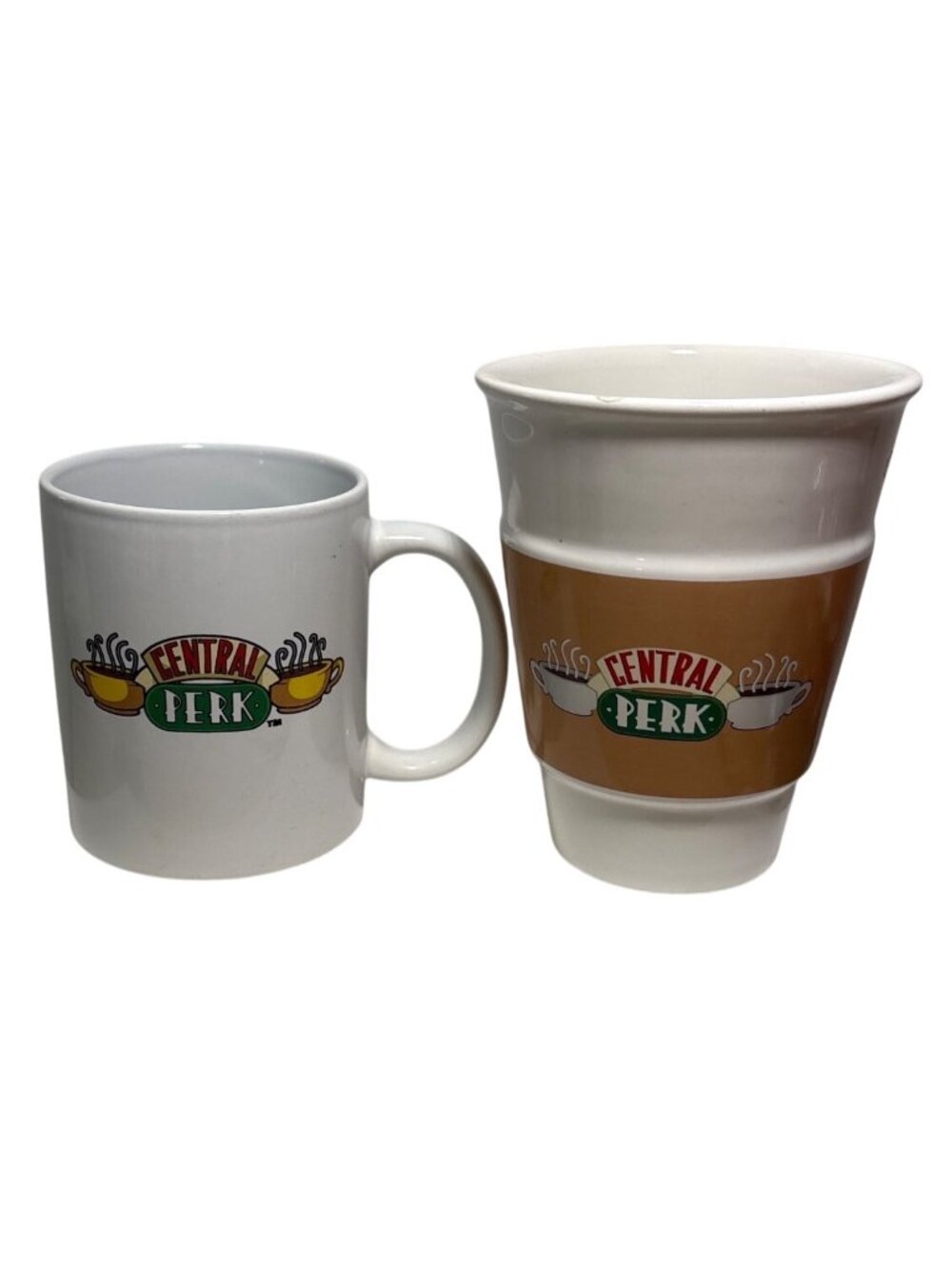 2 Central Perk FRIENDS Coffee Mug Set Of 2 Modern Gourmet Foods Ceramic Cups